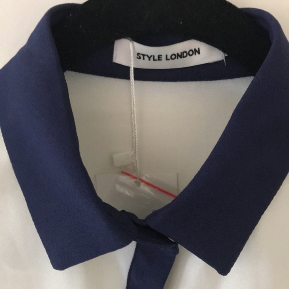 Color block shirt dress. Size S - Picture 4 of 4